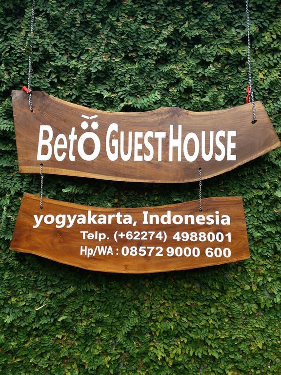 Beto Guesthouse Kalasan Exterior photo